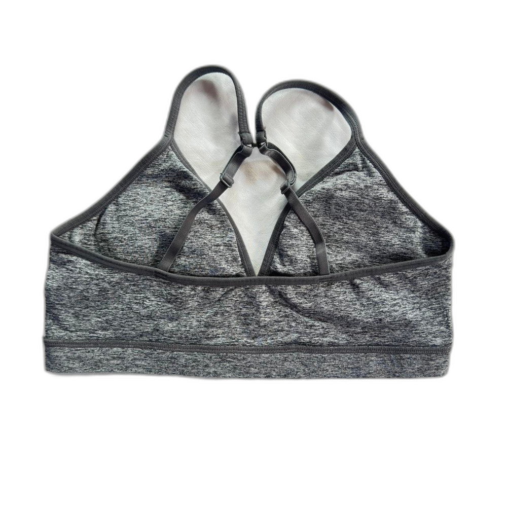 Wonder-nation Women's Grey Sports Bra - Picture 2 of 5